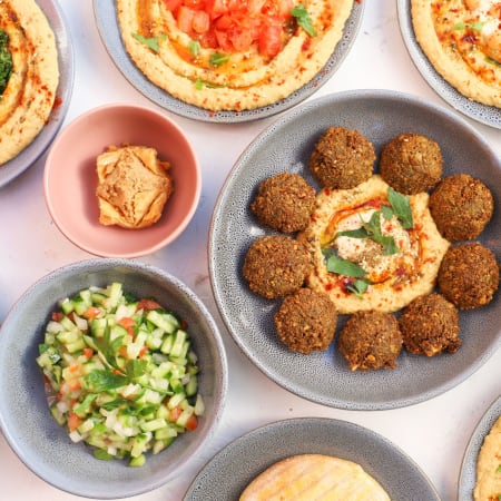 Falafel shop just eat