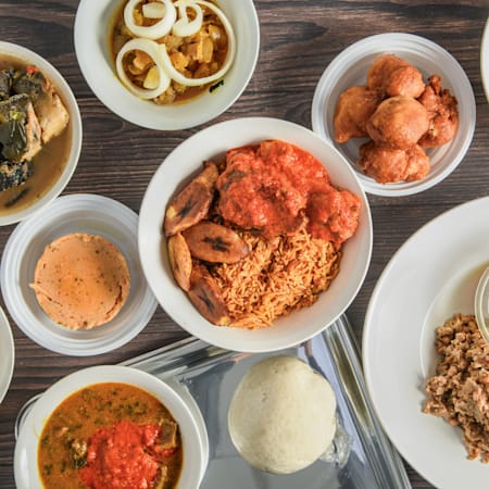 Just eat shop african food