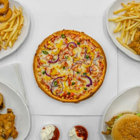 Ala pizza and roosters just eat new arrivals