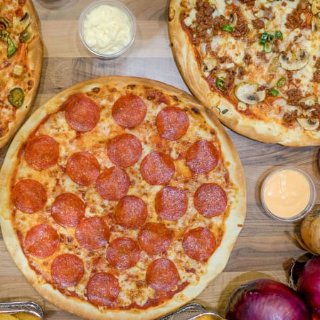 Just eat manor pizza sale