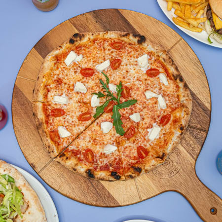 Just eat village pizza on sale