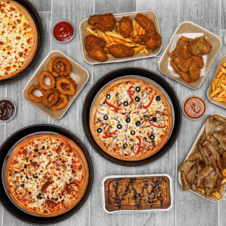 Just eat top family pizza