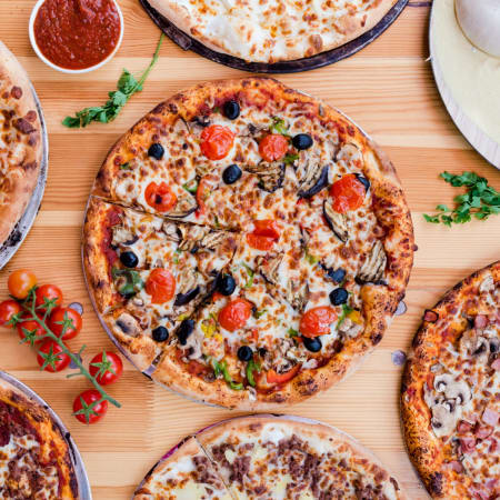 Pizza uno store just eat