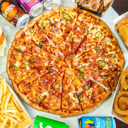 just eat family pizza