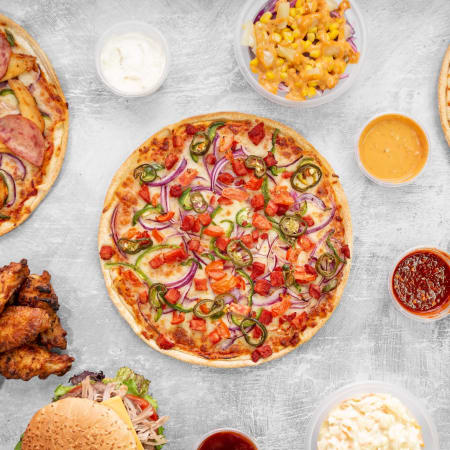 Just eat sale pizza house