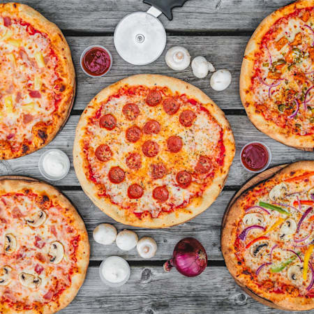 Just eat 2025 tops pizza