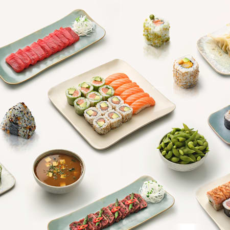 Sushi shop just eat new arrivals