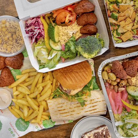 Falafel discount just eat