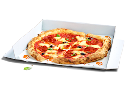 Amerikanische Pizza