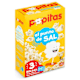 Patatas fritas, encurtidos y frutos secos