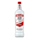 Bottles of alcoholic drinks