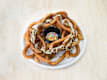 Churros Finos con Sirope y Topping