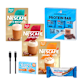 Koffie & healthy snacks.