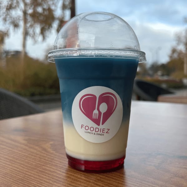 Special blue ice matcha