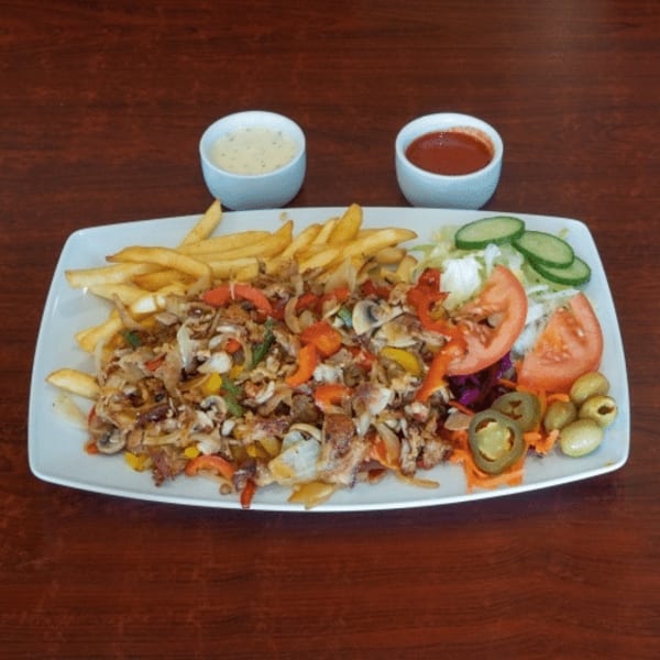 Chicken döner special platter
