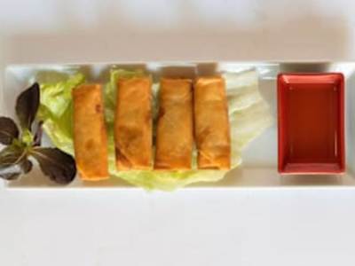 Mini Rollitos Vegetales, 4 Unidades