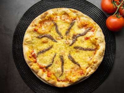 Pizza Anxoves i Formatge