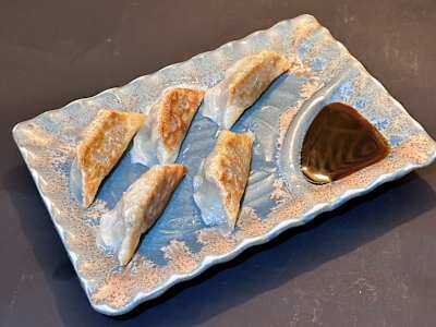 Gyozas de verduras a la plancha, 5 unidades