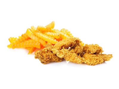 Finger de pollo con patata