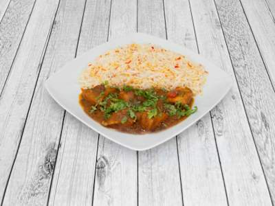 Plato Pollo al Curry