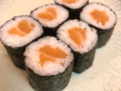 Salmón Maki, 6 Unidades