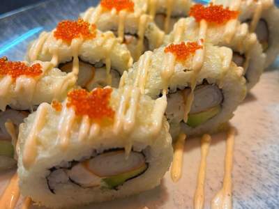 California Roll Rebozado, 8 Unidades