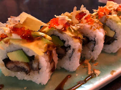 Anago to Avocado Maki, 8 Unidades
