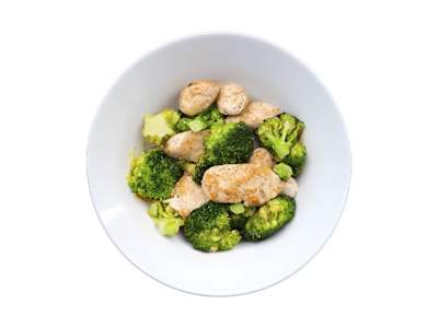 Pechuga de Pollo Salteada con Brócoli