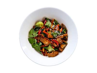 Verduras Salteadas al Wok