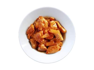 Pollo con Piña