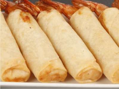 Rollito de Langostino, 4 Unidades