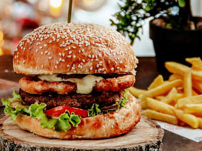 Doble Beicon Cheese Burger Supreme