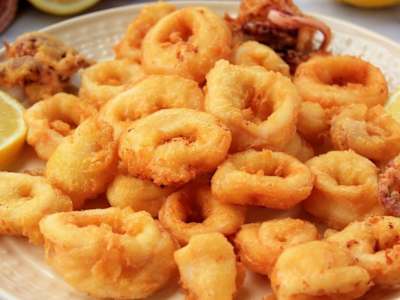 Calamares Frescos Fritos