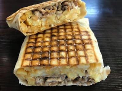 Taco de kebab