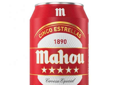 Cerveza Mahou, 33cl