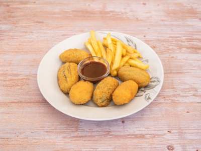 Jalapeños, 6 Unidades con Patatas