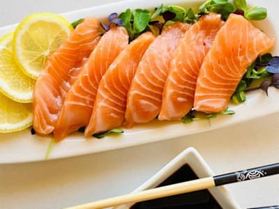 Sashimi Salmón, 6 Trozos