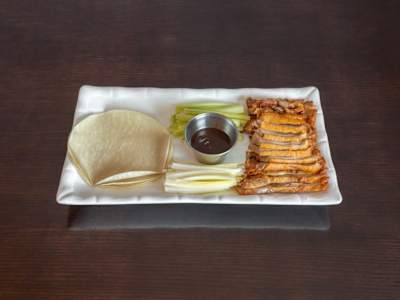 Pato Asado Pekinés, 6 crepes