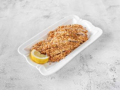 Pollo Rebozado con Almendras o Sésamo