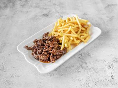 Ternera con Patatas Fritas