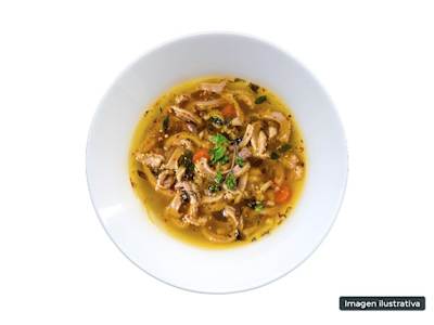 Sopa de Pollo con Champiñones