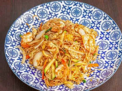 Fideos arroz (fino) frito 3 delicias