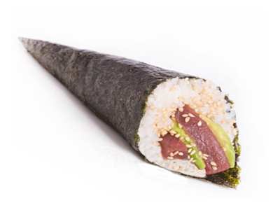 Temaki atún(salsa teriyaki)