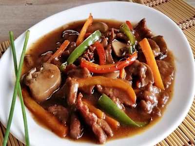 Ternera con Verduras
