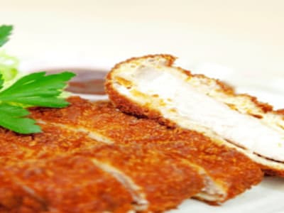Pollo Rebozado con Sésamo