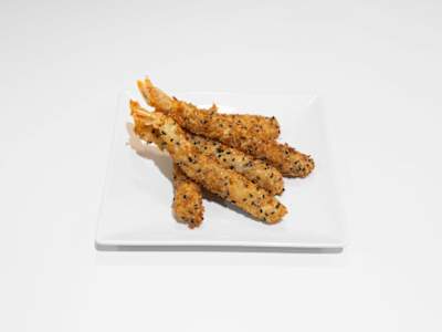 Gamba Rebozada con Sésamo, 5 Unidades