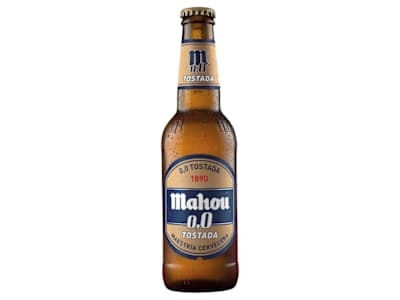 Tercio de cerveza 0/0 Tostada