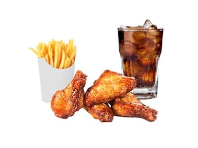 Menú Alitas de Pollo