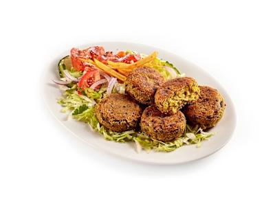 Plato Falafel con Patatas o Arroz