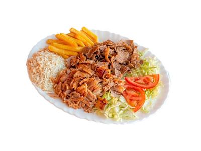 Plato Kebab de la Casa